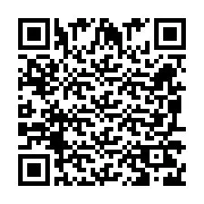 QR код за телефонен номер +260972266555