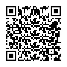 QR-koodi puhelinnumerolle +260972266557