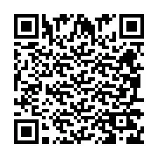 Código QR para número de telefone +260972266572