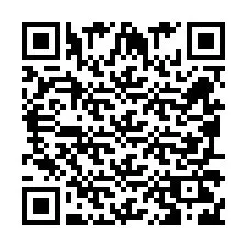 QR kód a telefonszámhoz +260972266581