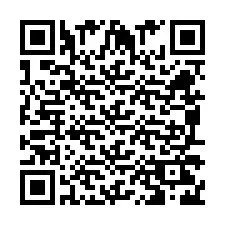 QR-code voor telefoonnummer +260972266608