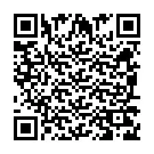 Código QR para número de telefone +260972266610