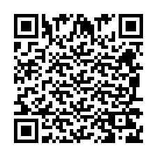 Código QR para número de teléfono +260972266612