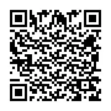 Codice QR per il numero di telefono +260972266613