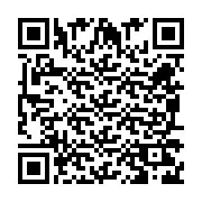 Codice QR per il numero di telefono +260972266619