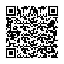 Código QR para número de telefone +260972266637