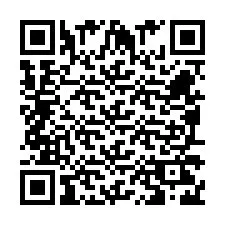 Codice QR per il numero di telefono +260972266687