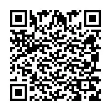 Código QR para número de teléfono +260972266708