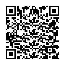 Codice QR per il numero di telefono +260972266729