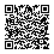 Código QR para número de teléfono +260972266749