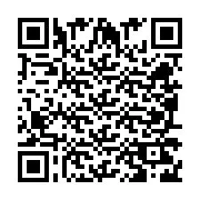 Codice QR per il numero di telefono +260972266798