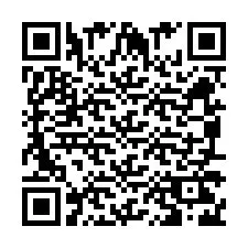 Código QR para número de teléfono +260972266800