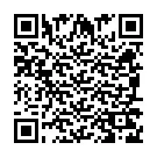 Código QR para número de teléfono +260972266804