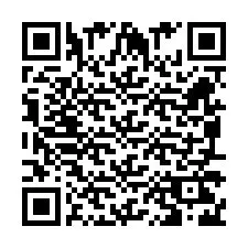 QR kód a telefonszámhoz +260972266815