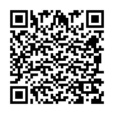 Codice QR per il numero di telefono +260972266816