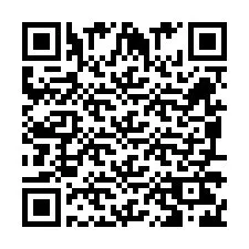 QR Code สำหรับหมายเลขโทรศัพท์ +260972266841