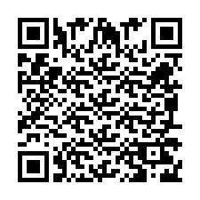 Código QR para número de teléfono +260972266849