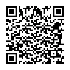 Código QR para número de teléfono +260972266873