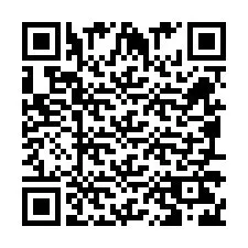 Codice QR per il numero di telefono +260972266881