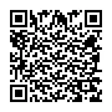 Código QR para número de telefone +260972266883