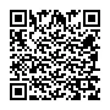 Código QR para número de telefone +260972266887