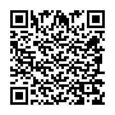 QR Code pour le numéro de téléphone +260972266889