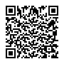 Código QR para número de telefone +260972266901