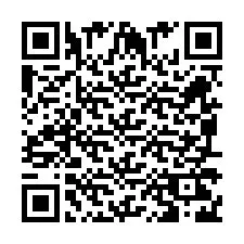 QR kód a telefonszámhoz +260972266911