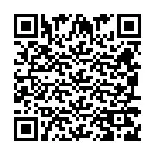 Codice QR per il numero di telefono +260972266912