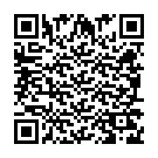 QR kód a telefonszámhoz +260972266928