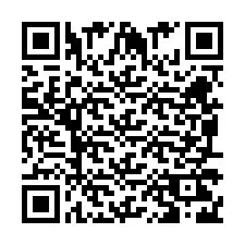 Codice QR per il numero di telefono +260972266956