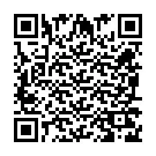 QR Code pour le numéro de téléphone +260972266959