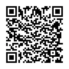 Código QR para número de teléfono +260972266962