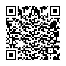 QR-code voor telefoonnummer +260972266967