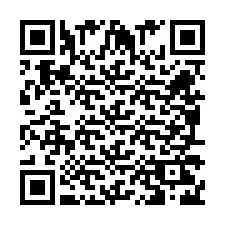 QR-code voor telefoonnummer +260972266969