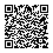 QR-код для номера телефона +260972266981