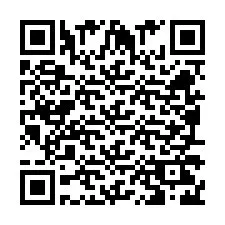 Código QR para número de telefone +260972266994