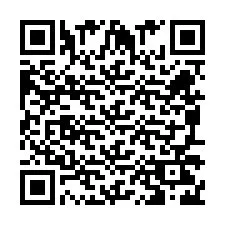 Código QR para número de telefone +260972267019