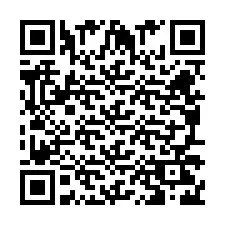 QR Code สำหรับหมายเลขโทรศัพท์ +260972267026