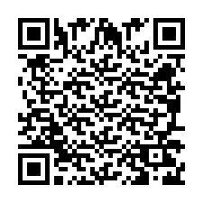 QR-code voor telefoonnummer +260972267034