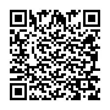 QR-code voor telefoonnummer +260972267038