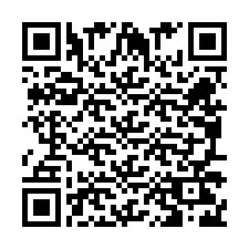 Código QR para número de teléfono +260972267039