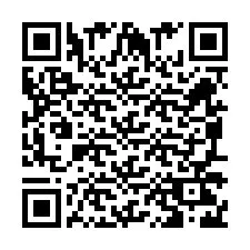 Código QR para número de telefone +260972267041