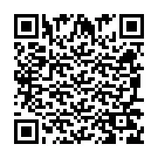 Codice QR per il numero di telefono +260972267044