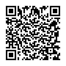 QR kód a telefonszámhoz +260972267050