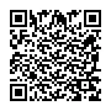 QR код за телефонен номер +260972267051