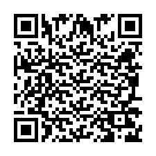 QR-code voor telefoonnummer +260972267068