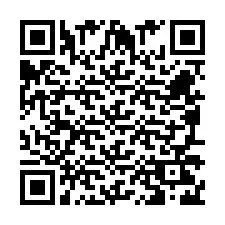 Codice QR per il numero di telefono +260972267087