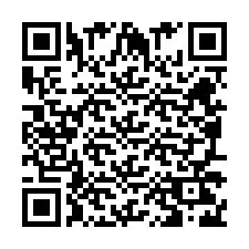 Código QR para número de telefone +260972267092