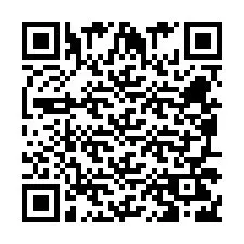 Codice QR per il numero di telefono +260972267093